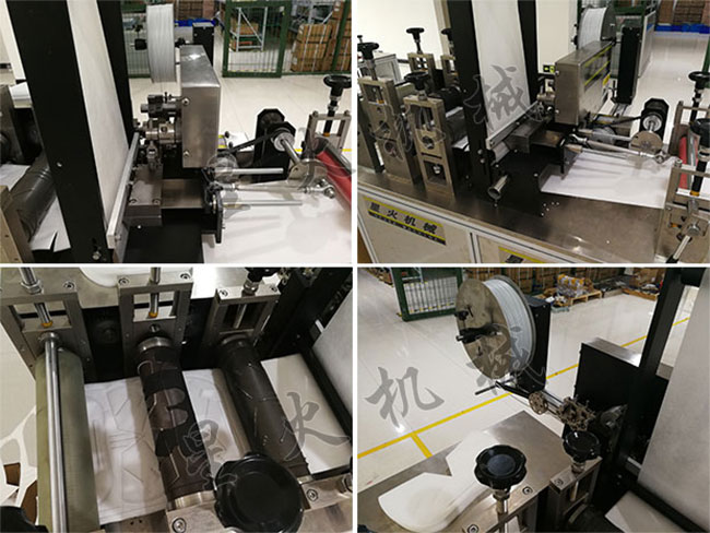 星火江苏kn95口罩打片设备细节展示