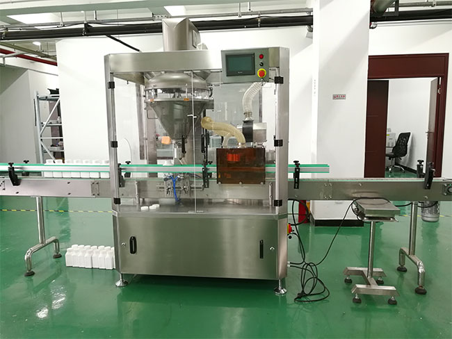 粉剂灌装自动定量包装机设备展示
