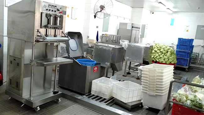 星火食品抽真空封口机设备案例展示